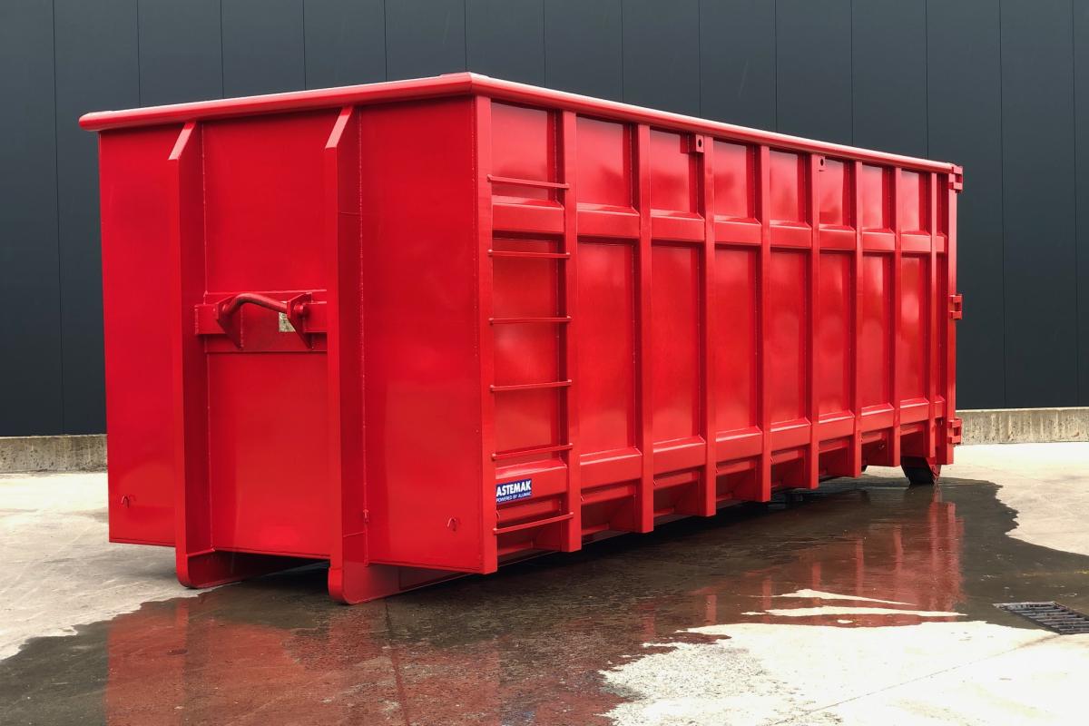 Volume container extra veel inhoud carrosseriebouw ASTEMAC